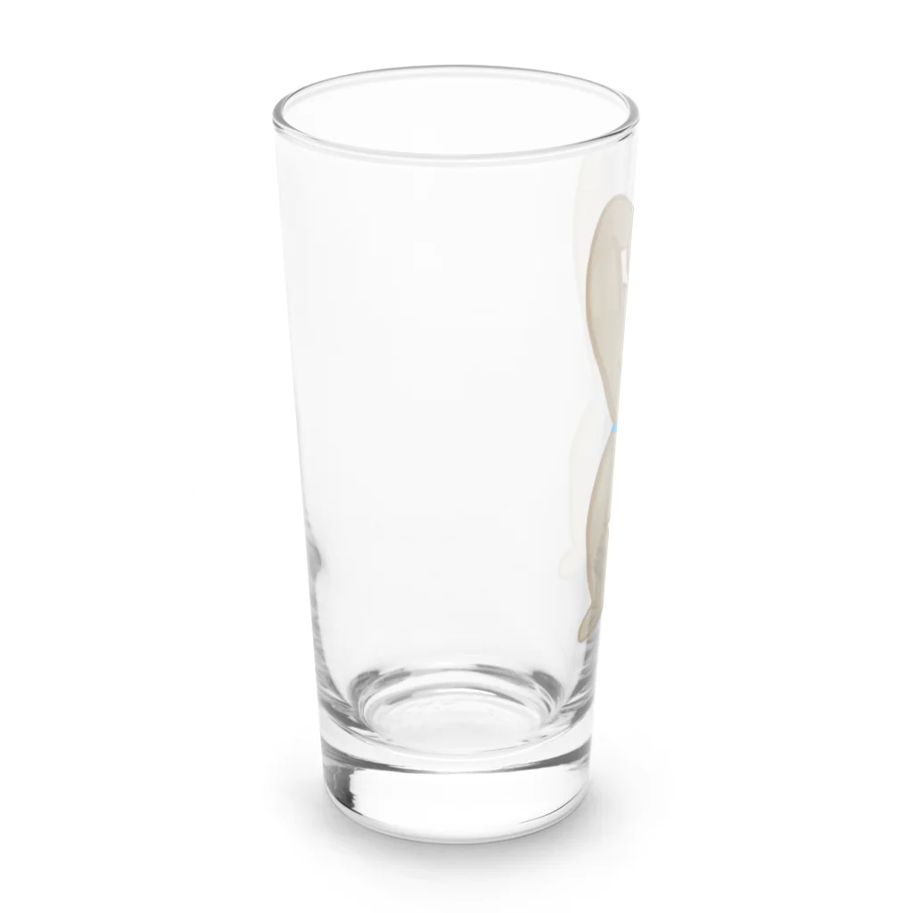 りのりのザウルスのイヌマッスルみんなのあこがれ Long Sized Water Glass :left