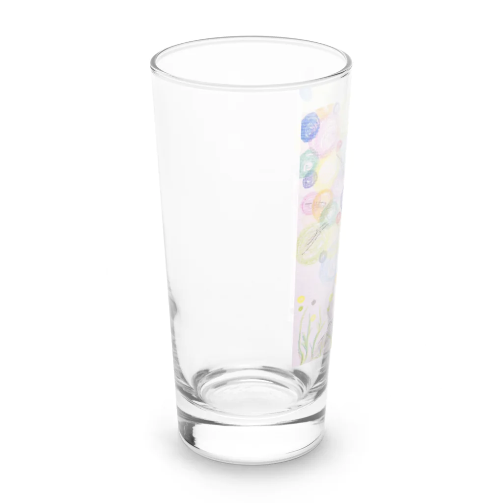 梛幸の美術室✨のレムリアの木の優しさ Long Sized Water Glass :left