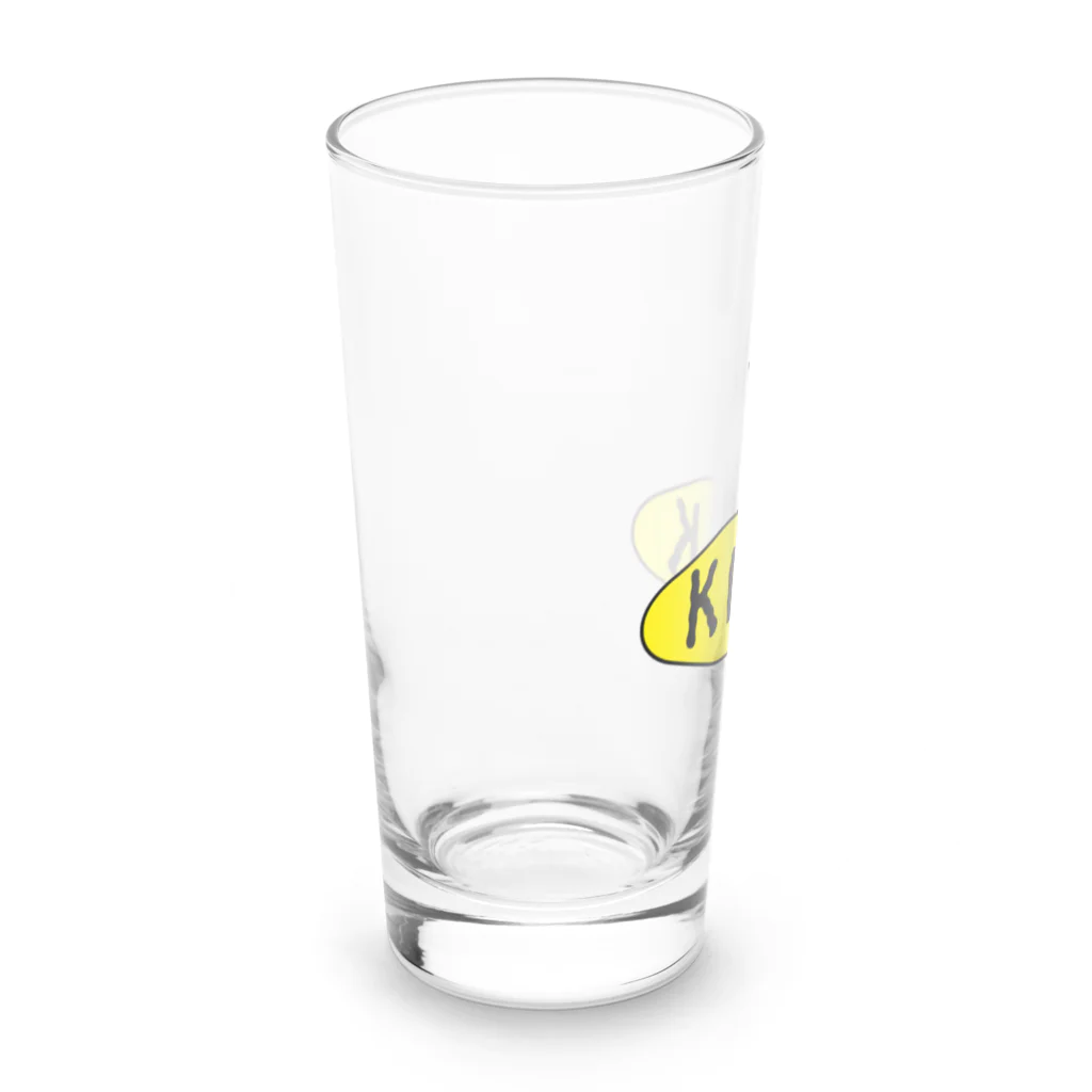 KM4K SUZURI 店のKM4Kちゃん Long Sized Water Glass :left