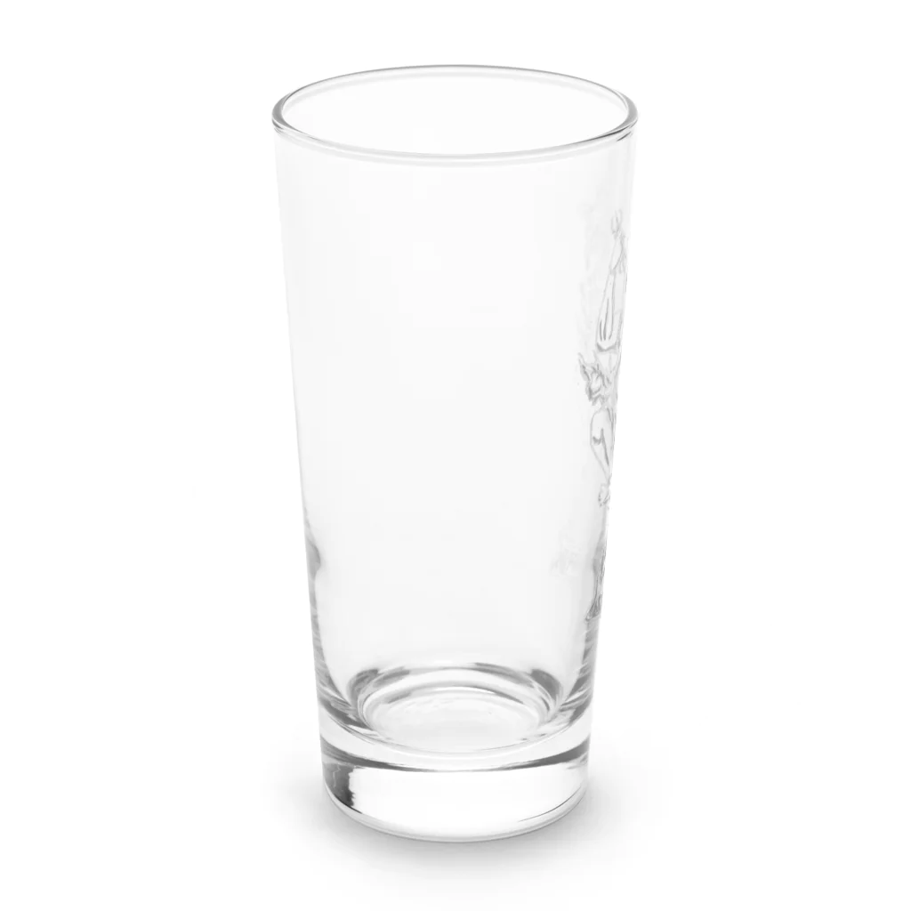 ギャグサーカスの金剛蔵王権現白色降臨 Long Sized Water Glass :left