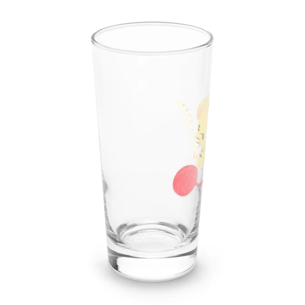 CrystalWorldの修行とら Long Sized Water Glass :left