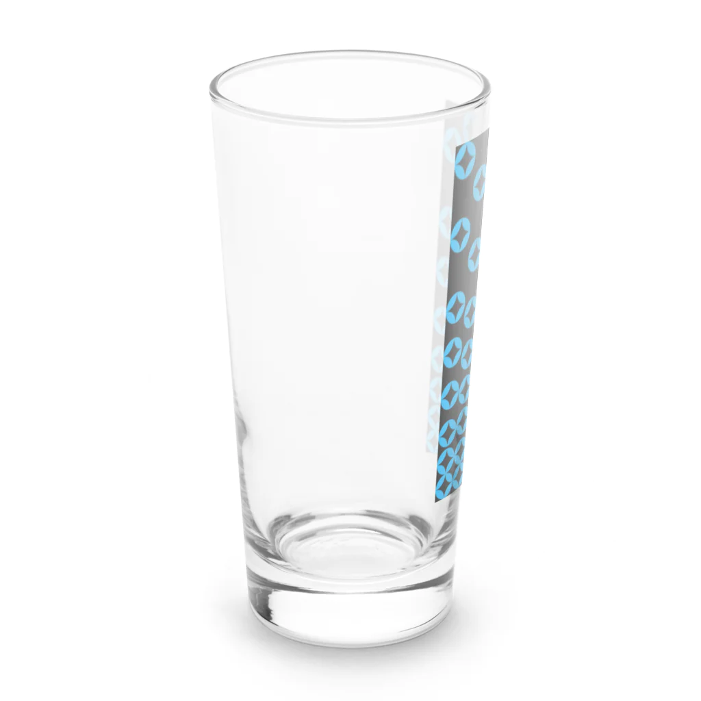 bonnylochの七宝繋ぎ_LightBlue Long Sized Water Glass :left