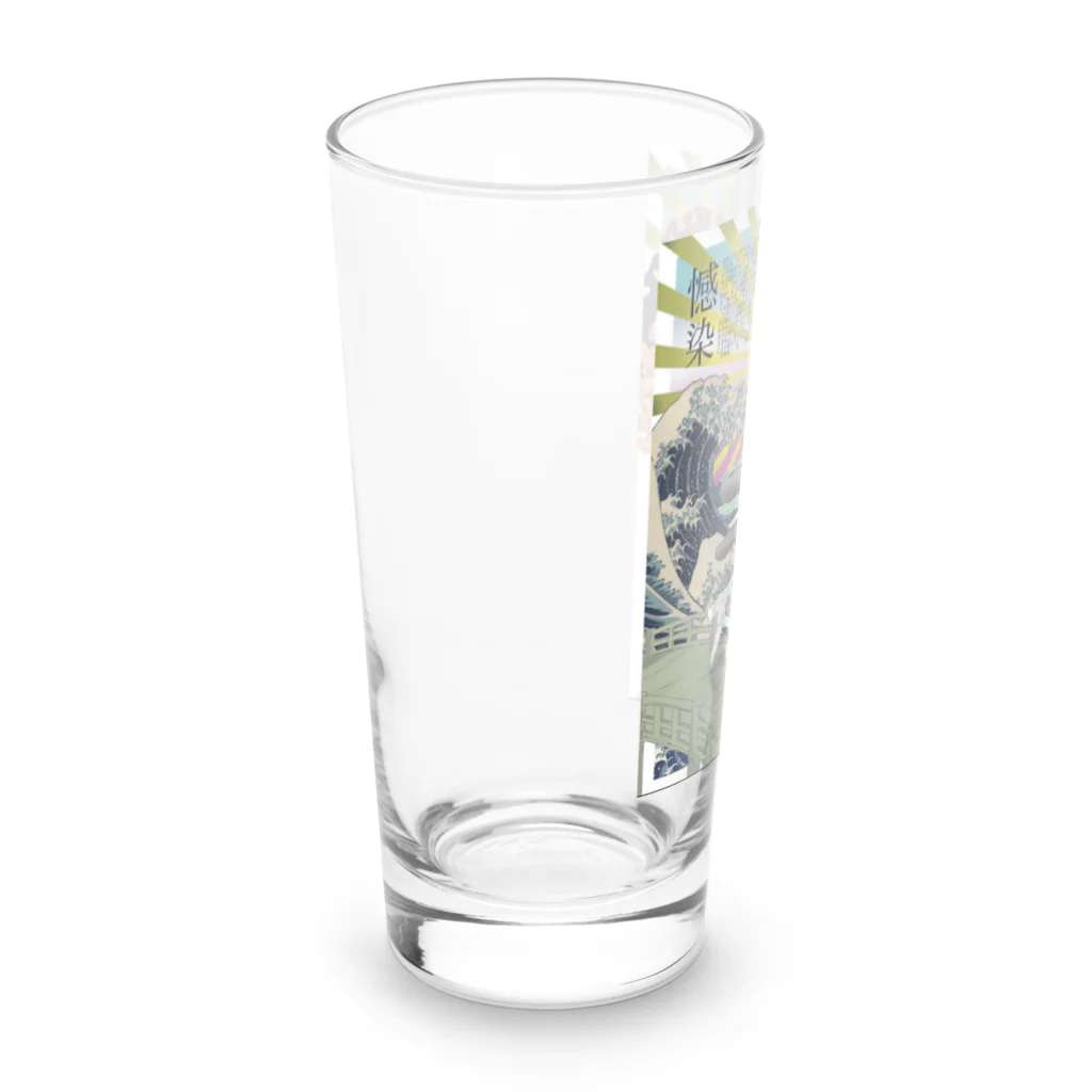 踝ピアスの憾染 Long Sized Water Glass :left