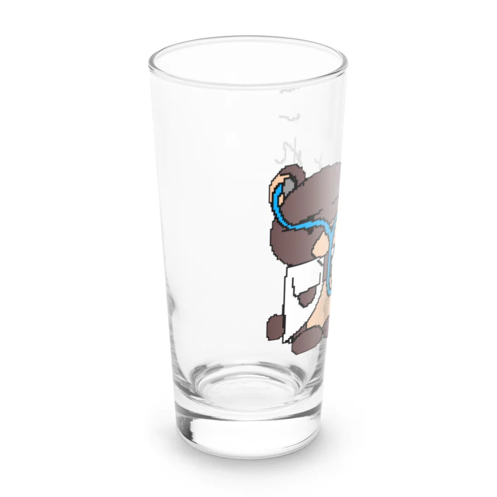 やるクマのやる気なきクマナース Long Sized Water Glass :left