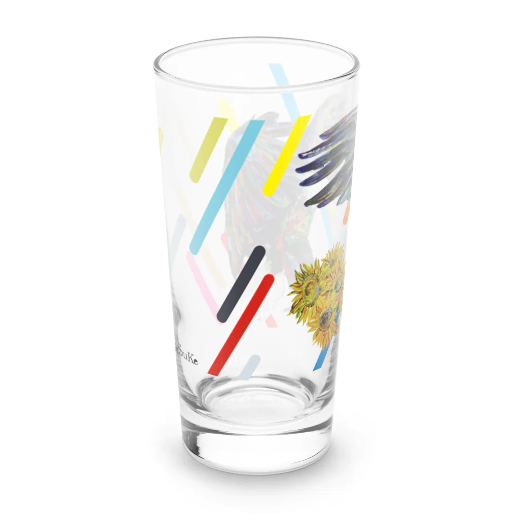 NiJi$uKeのワシのグラス Long Sized Water Glass :left