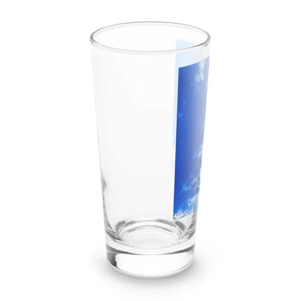 ヨシヨシの晴れた日 Long Sized Water Glass :left