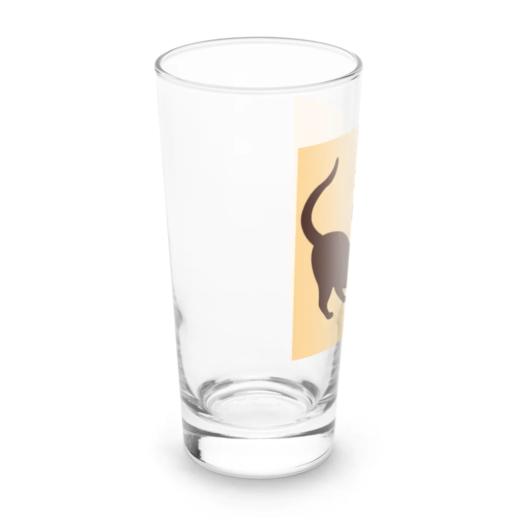 薈.collectionの背伸び猫🐱シリーズ Long Sized Water Glass :left