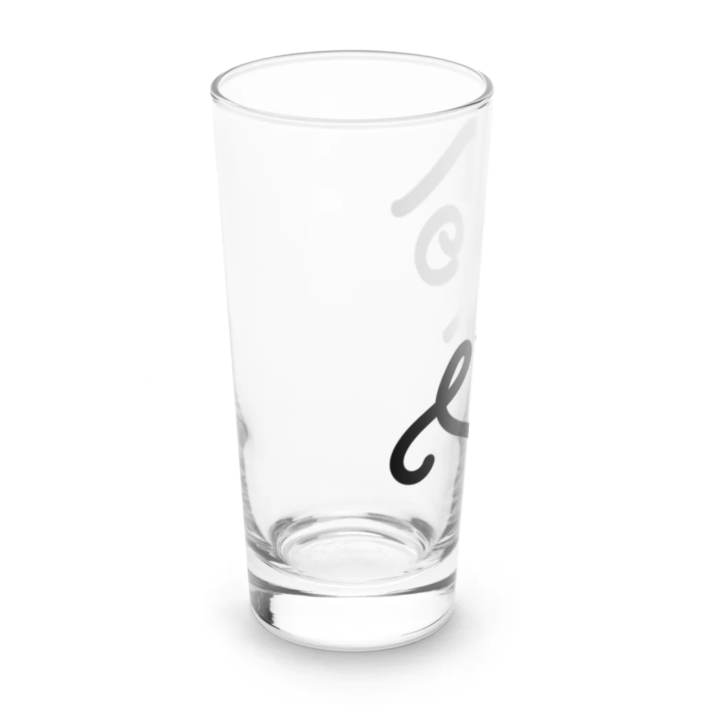 ピノとチロルのグッズ屋さんのTirolブランドロゴ Long Sized Water Glass :left