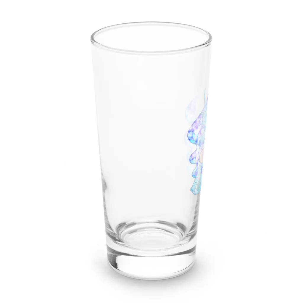 ゆりあの魚座（Pisces） Long Sized Water Glass :left