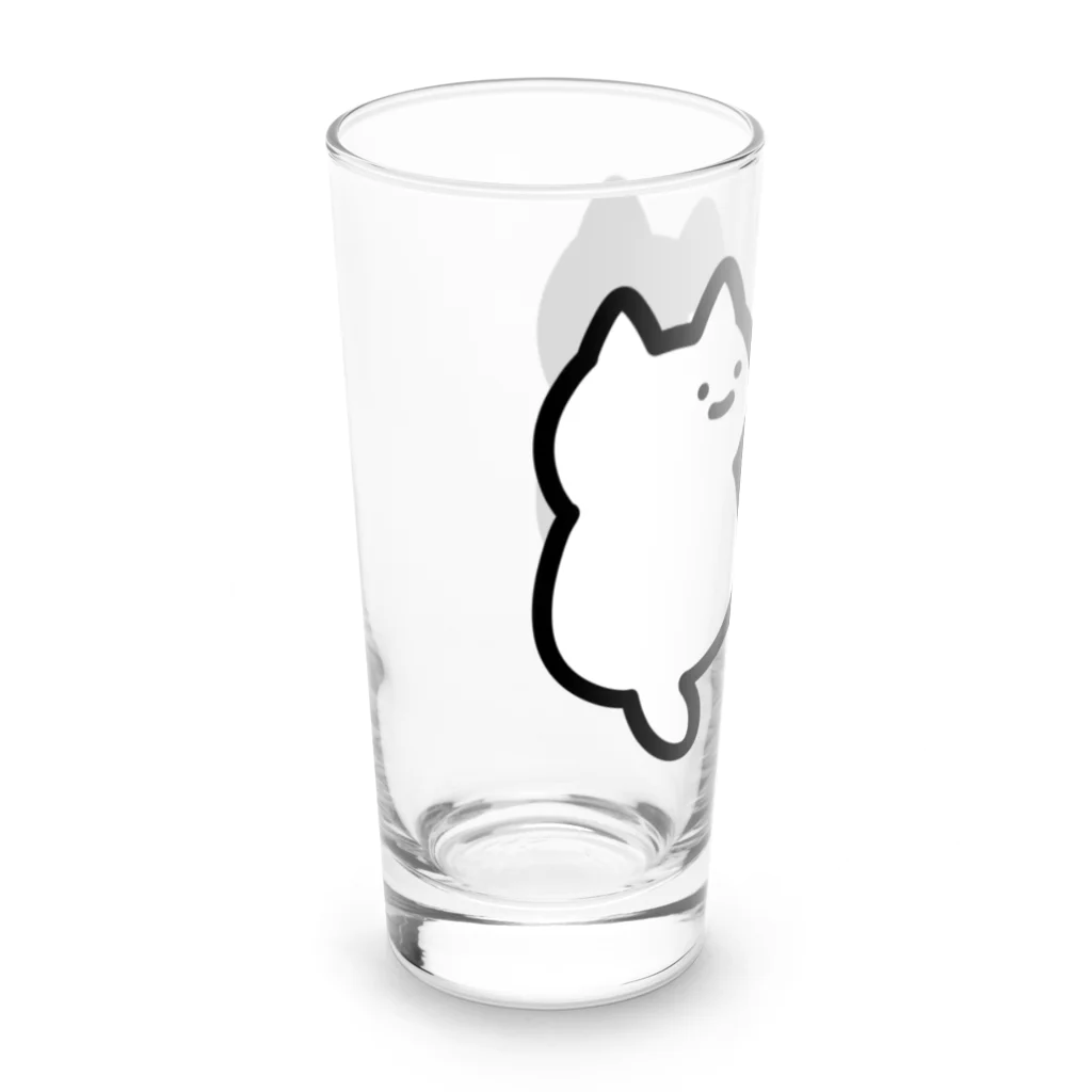 soratoの正面のわからないねこ Long Sized Water Glass :left