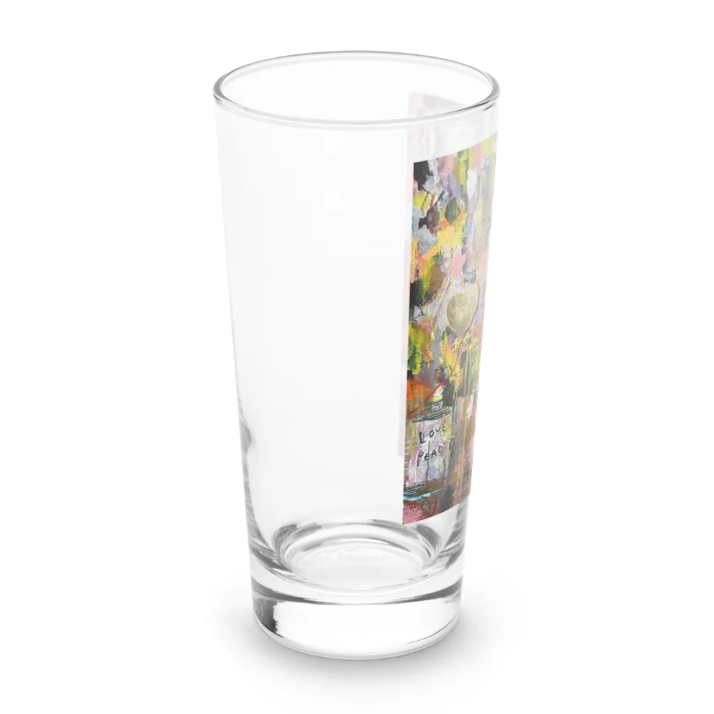 Miiie（ミエ）の手を繋いで Long Sized Water Glass :left