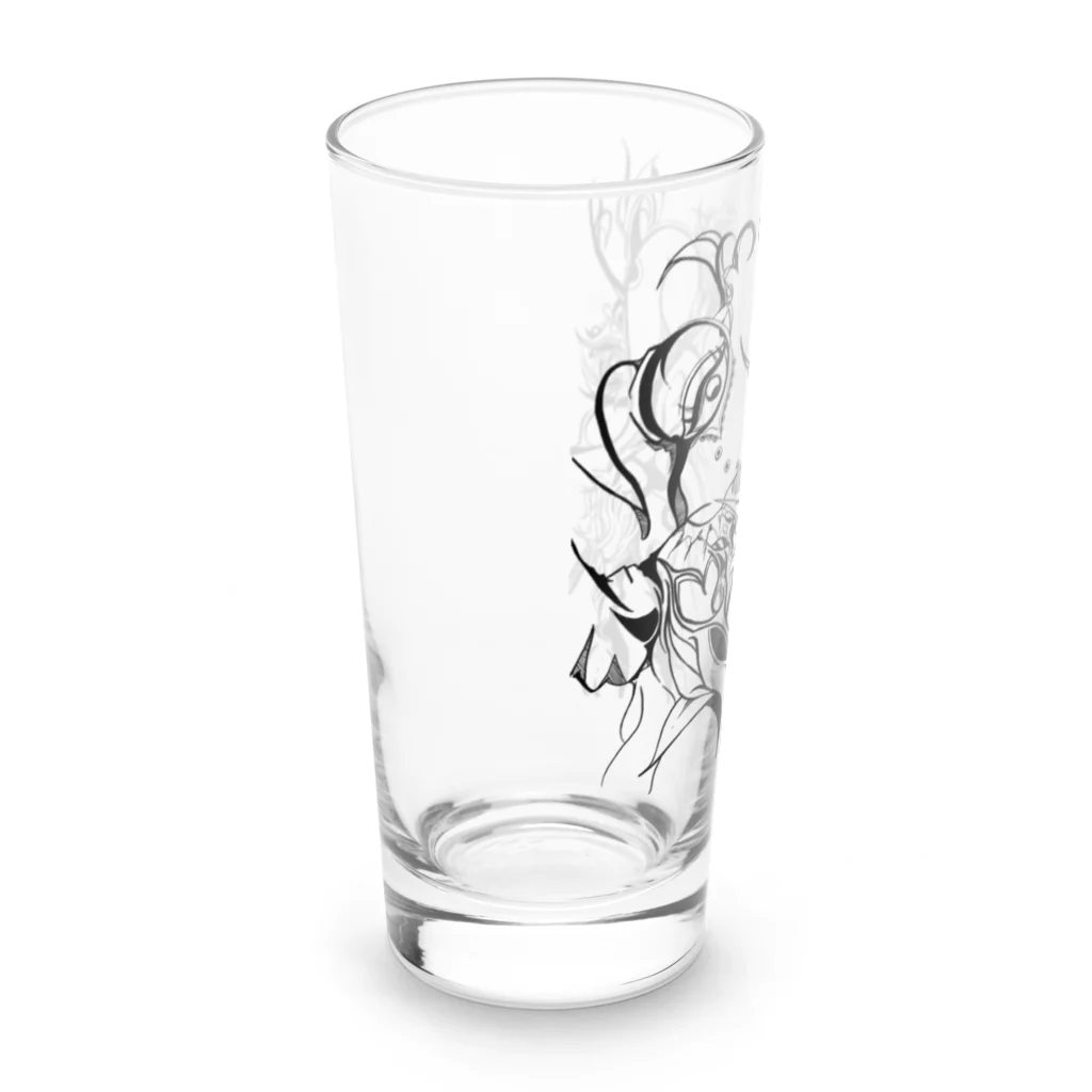 甘能美にあふれた世界の高貴と目玉 Long Sized Water Glass :left