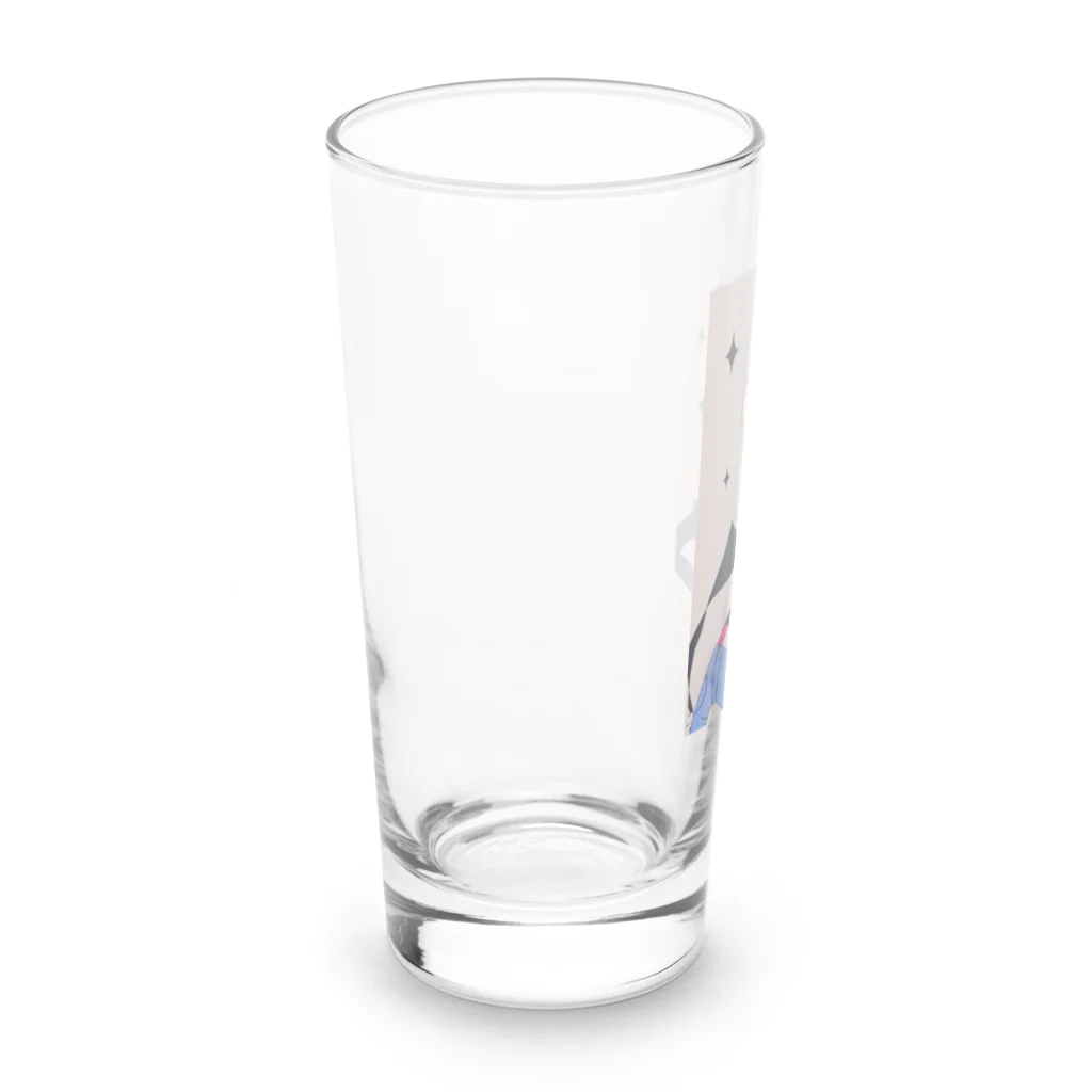 japaticのバイカラーヘア Long Sized Water Glass :left