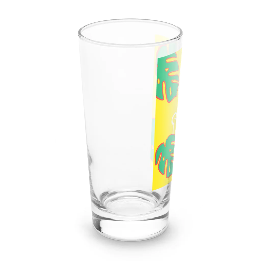 うさ／毎週水曜日★洗濯マンガ更新！のMonstera　Monkey　 Long Sized Water Glass :left