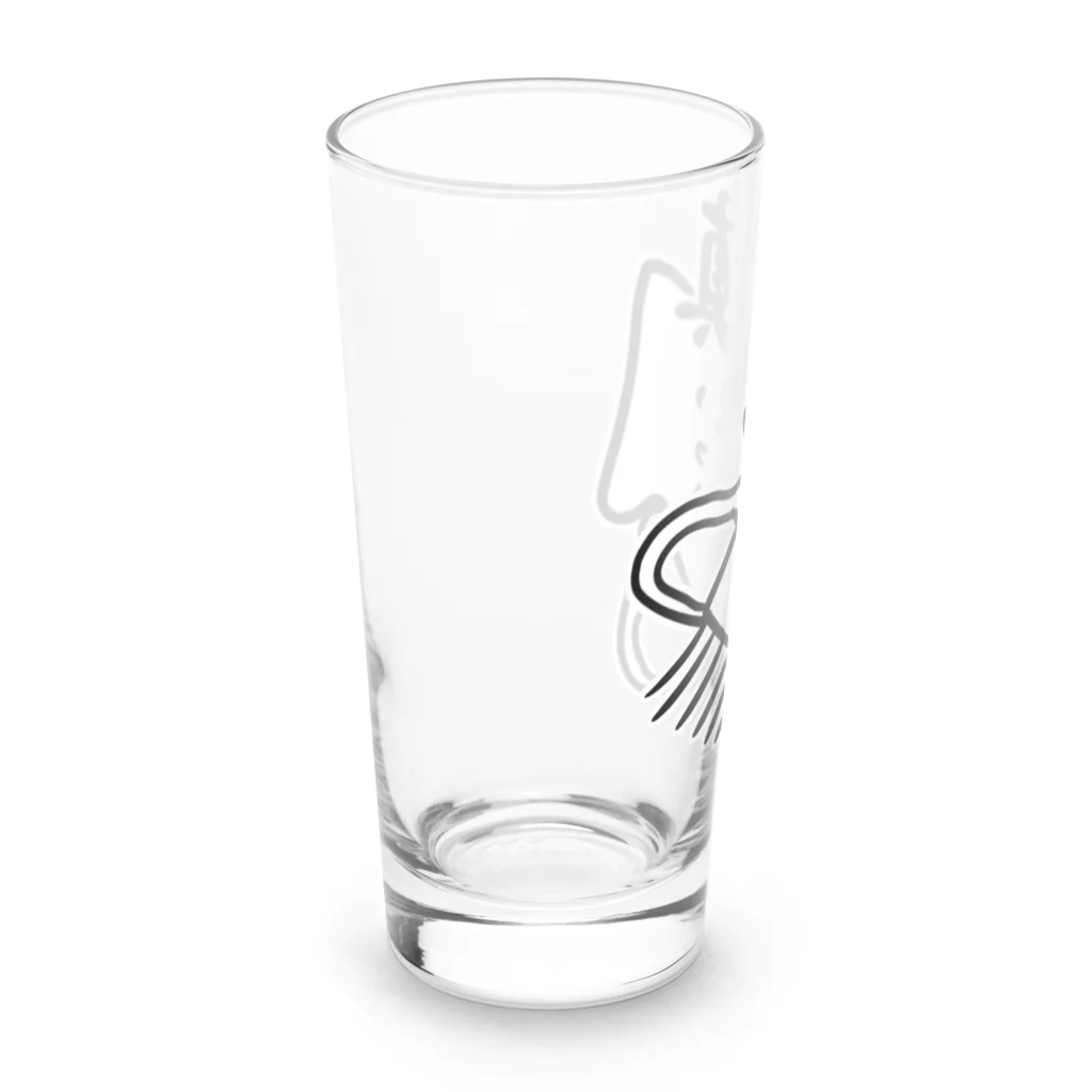 おもしろＴシャツ屋(:◎)≡のま、いっか。 Long Sized Water Glass :left