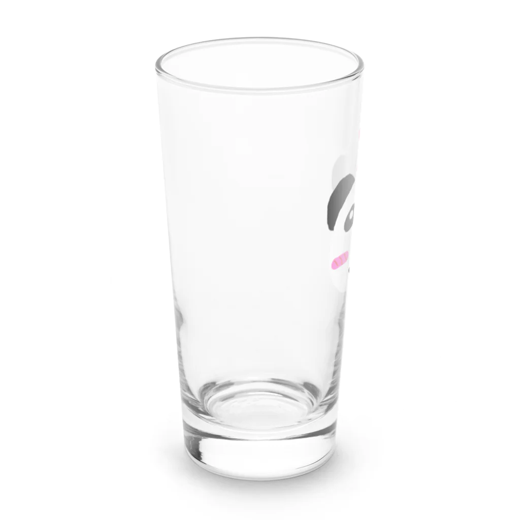 ショップ越小屋のラブリーパンダ Long Sized Water Glass :left