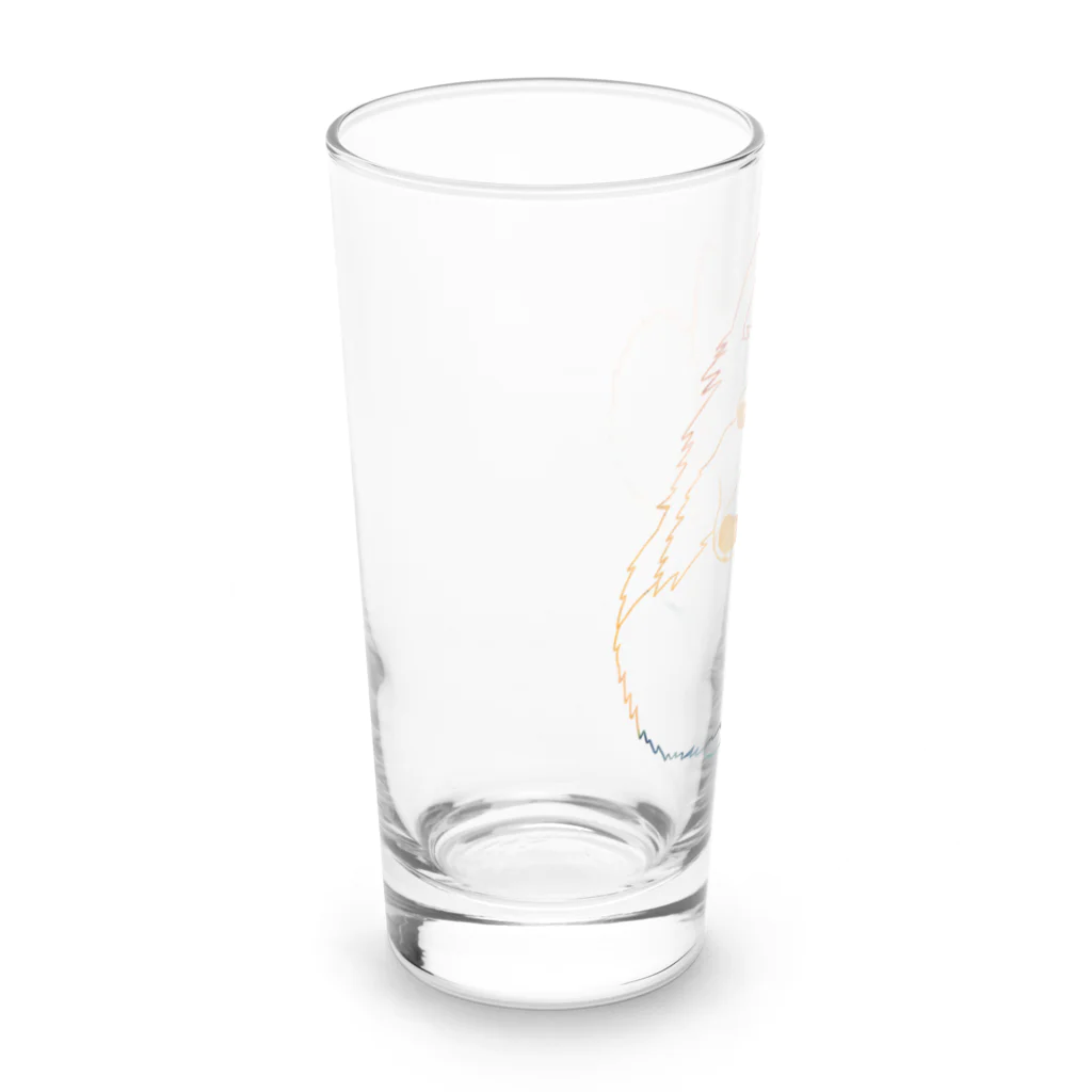 こてつ日誌の【サンプル】オーダーうちの子グッズ Long Sized Water Glass :left