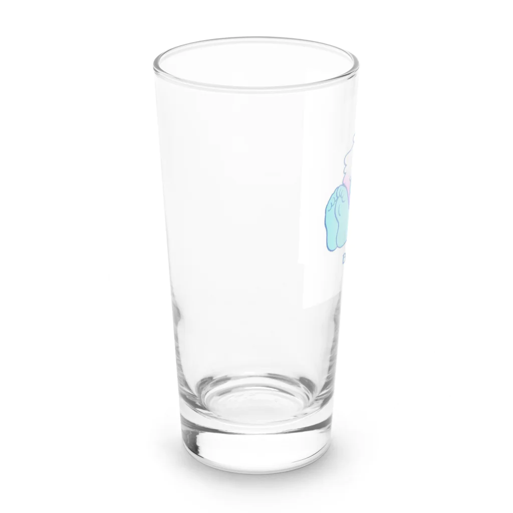 きょ✿˘︶˘✿ .｡.:* ♬*゜の寒いよぅ Long Sized Water Glass :left