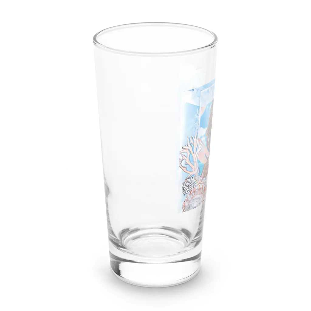 【ホラー専門店】ジルショップのサマーガール Long Sized Water Glass :left