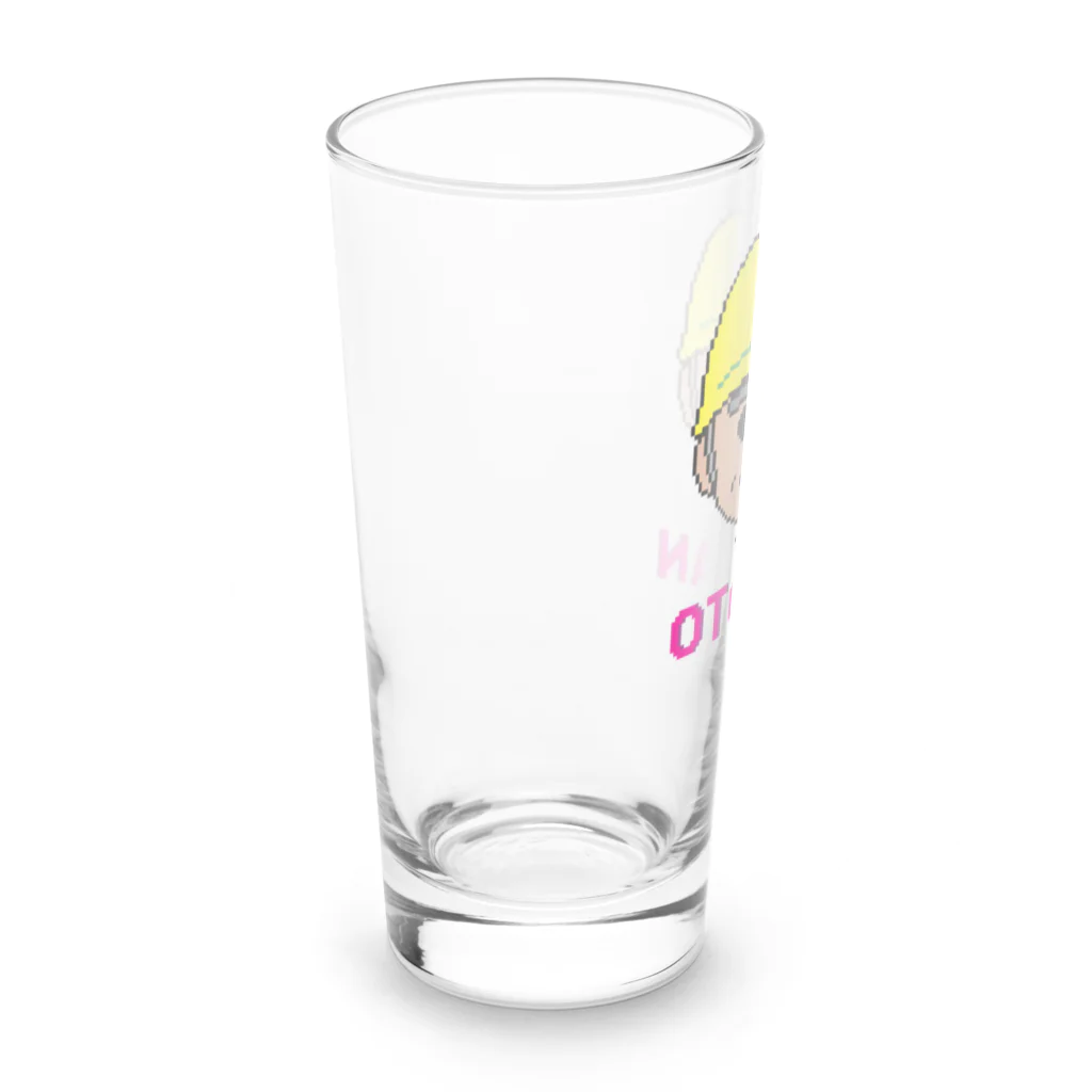 ナチュラルサトシのめへのdotなOTCHAN Long Sized Water Glass :left