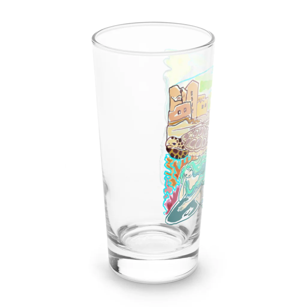 アトリエMの人魚t Long Sized Water Glass :left