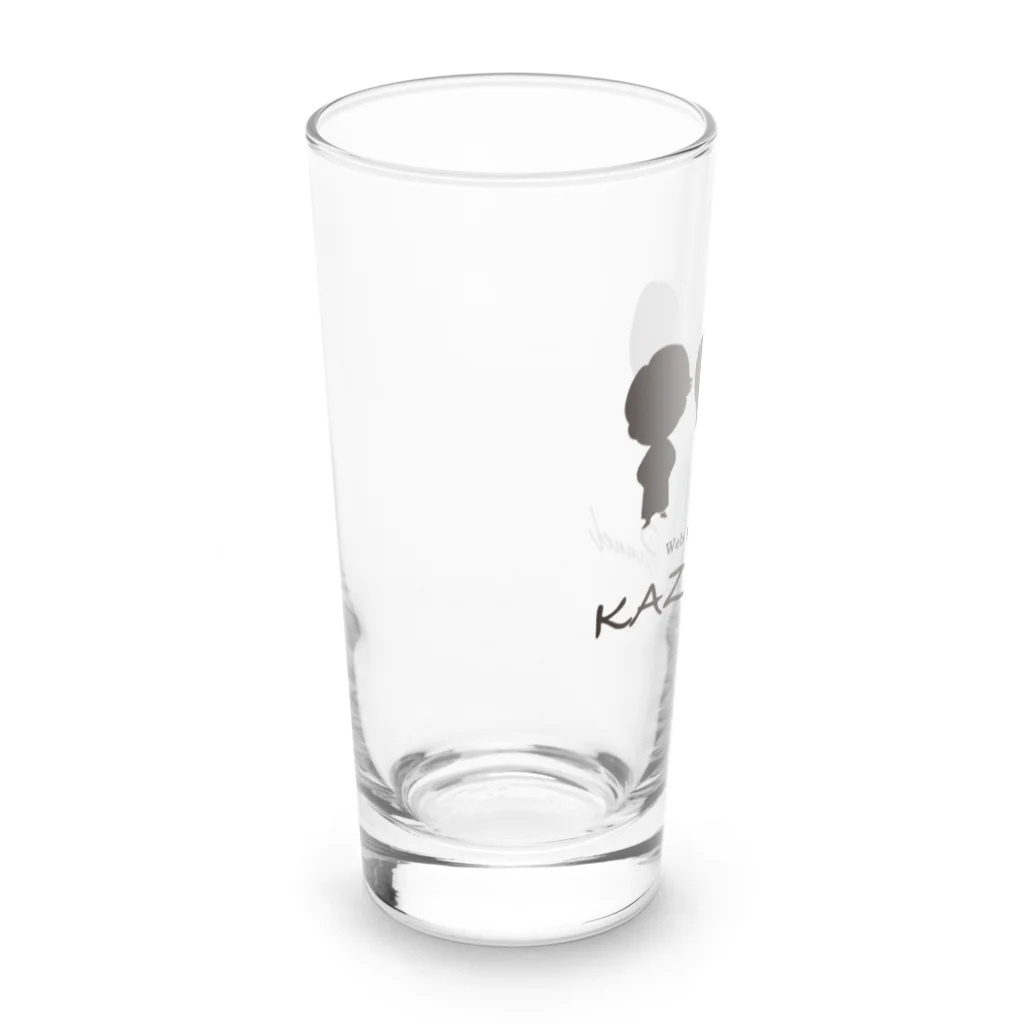 まつ工房のKAUZKOちゃんねるシルエット Long Sized Water Glass :left