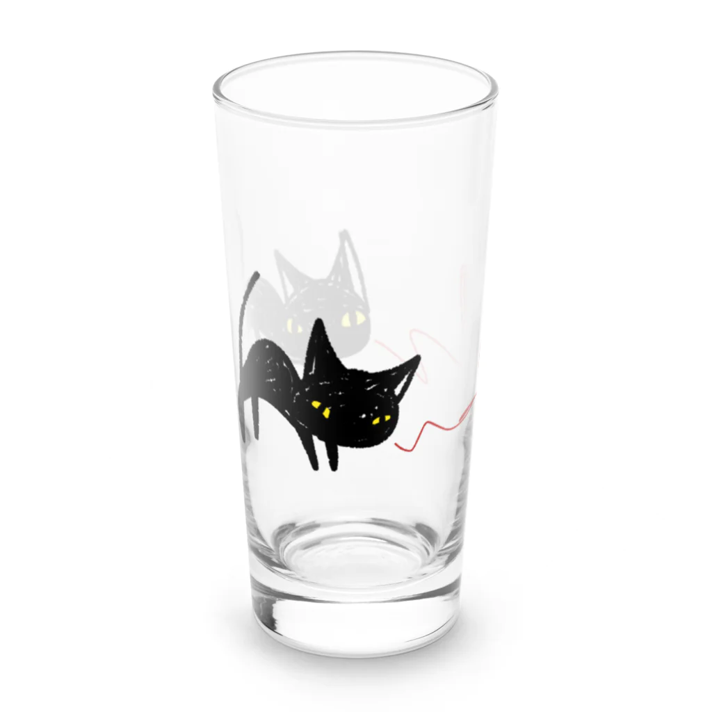 のほほん屋のラヴ Long Sized Water Glass :left