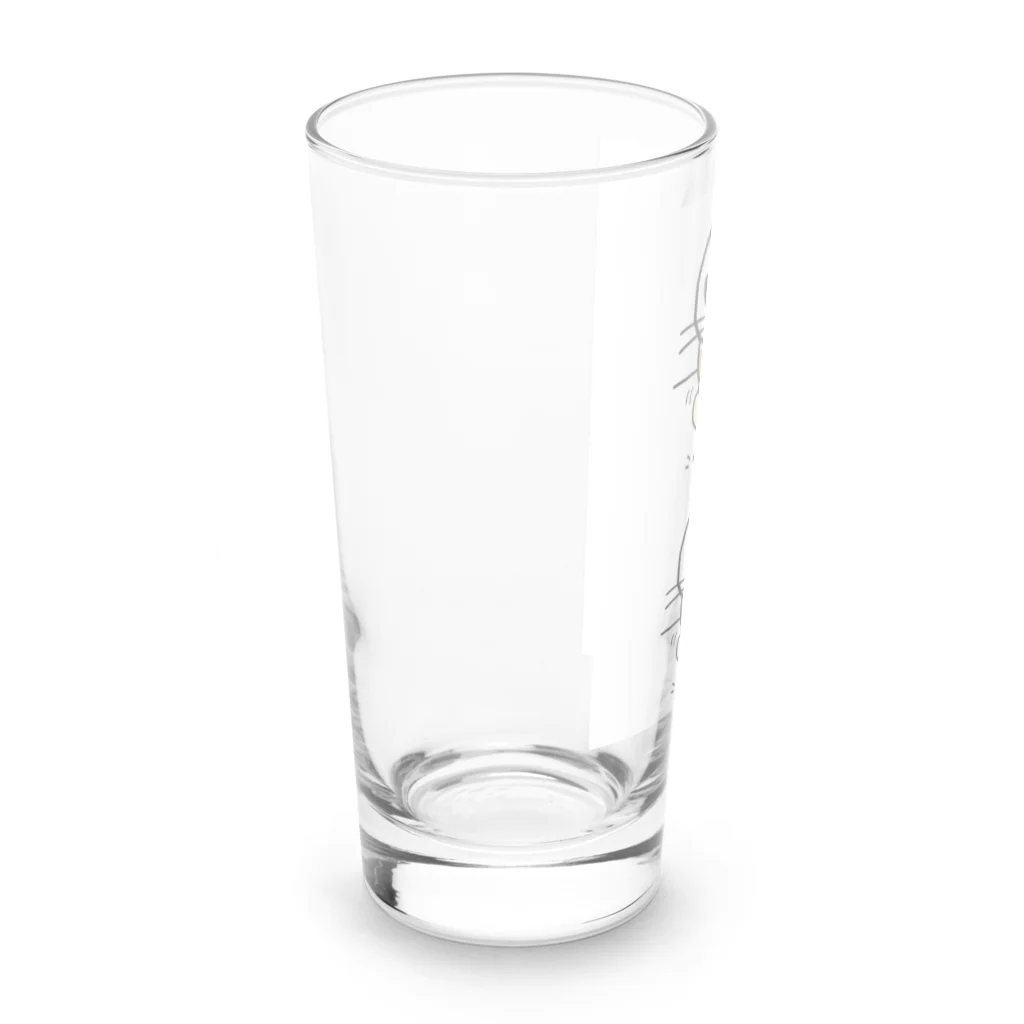 こねこねこねこのこねこねこねこワイルド？(ぽいんと) Long Sized Water Glass :left