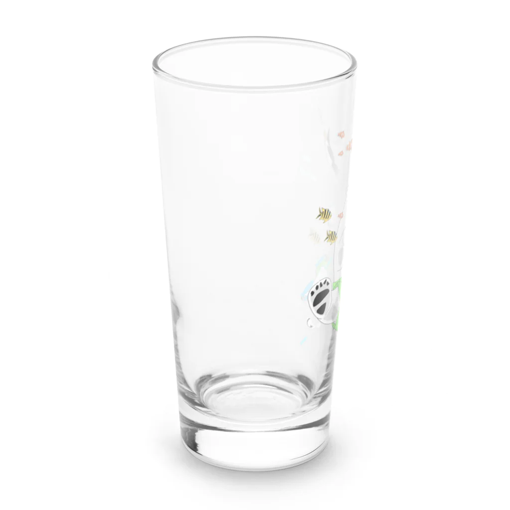 しろくまくんショップのしろくまくんおさかなフィーバー Long Sized Water Glass :left