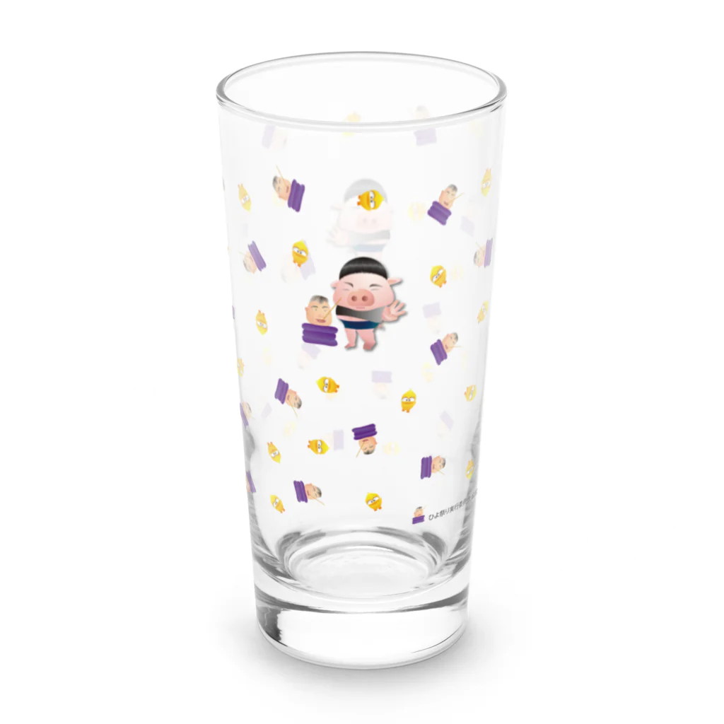 Angel小松 （ひよ祭り公式グッズ）のひよ増殖中グラス Long Sized Water Glass :left