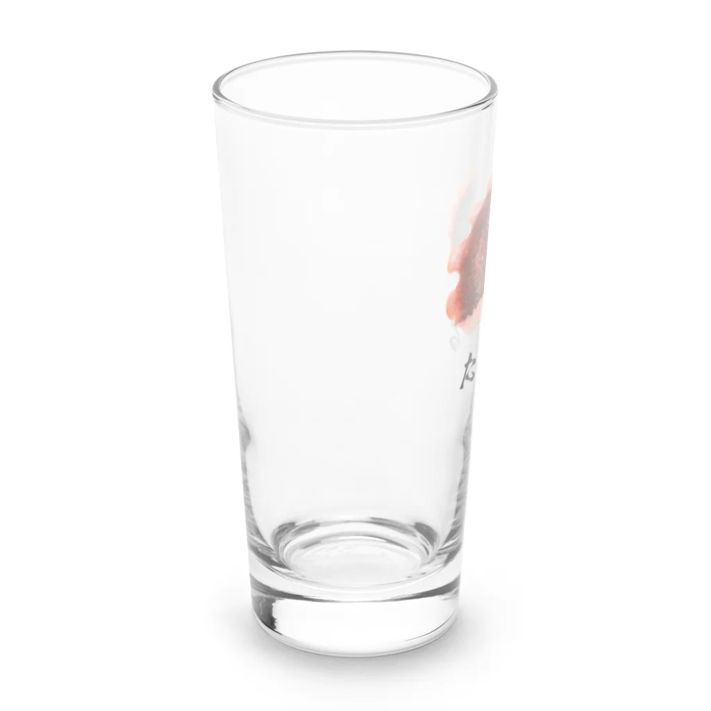 たこまる　赤羽　(たこ焼き屋)のたこまる リアル５ｇタコグッズ Long Sized Water Glass :left