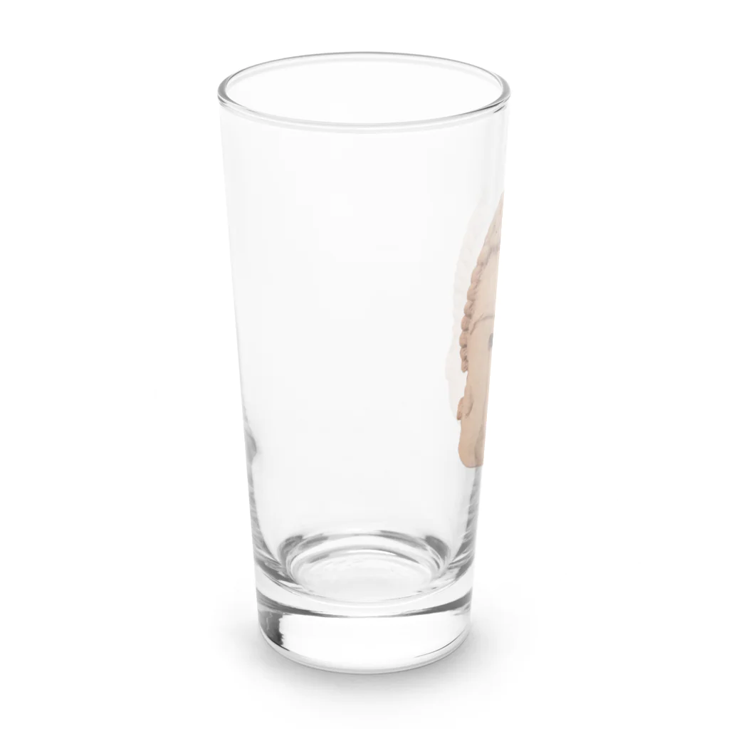 結社黒猫の大仏ヘッド Long Sized Water Glass :left