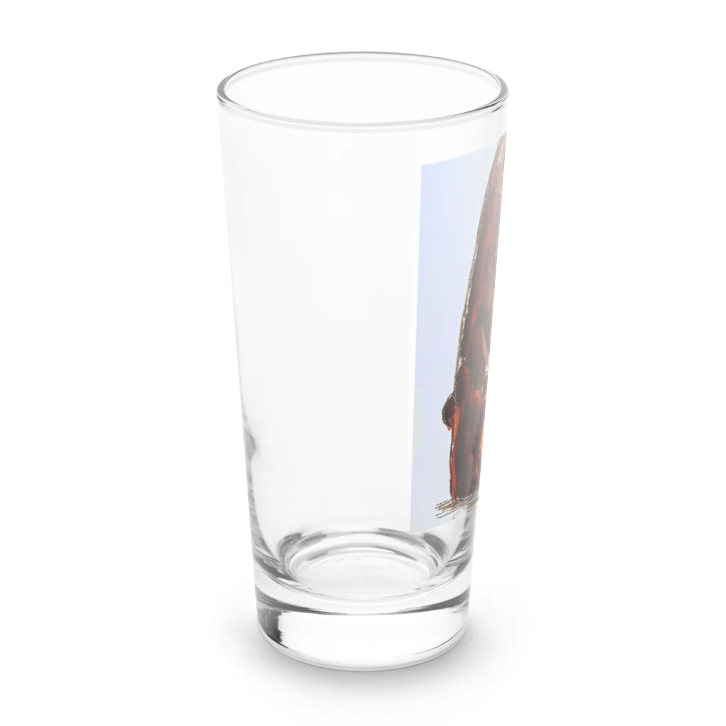 関ヶ原すー子のクマの着ぐるみ Long Sized Water Glass :left