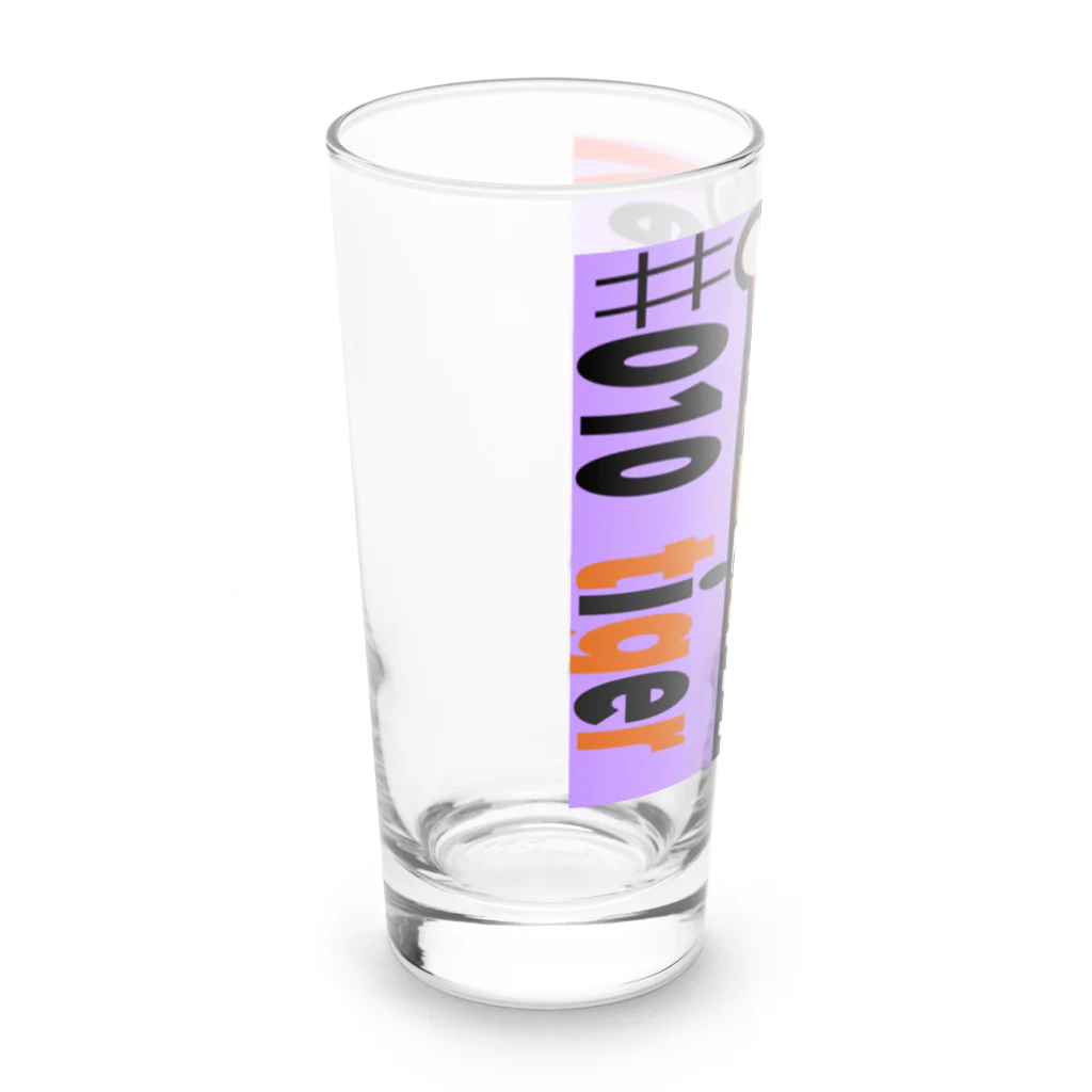 うちなんちゅ屋のVeryPopAnimals #010 tiger Long Sized Water Glass :left