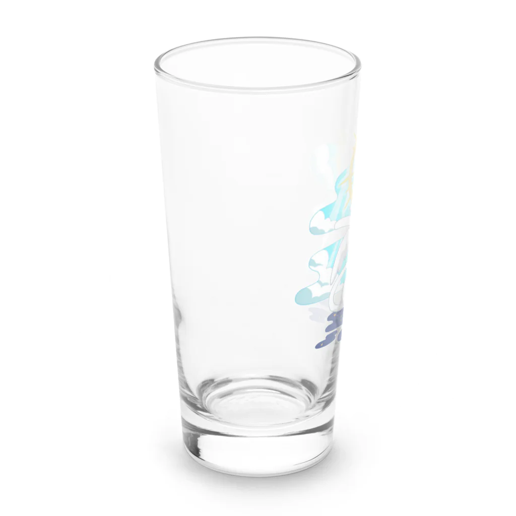 星川屋さんの天使ねこ Long Sized Water Glass :left