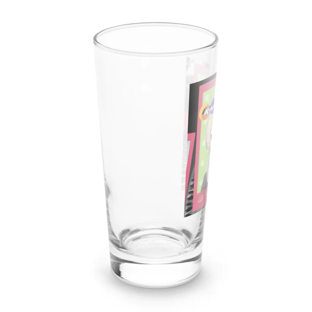 ゆあたんshopのゆあたんイラストシリーズ Long Sized Water Glass :left
