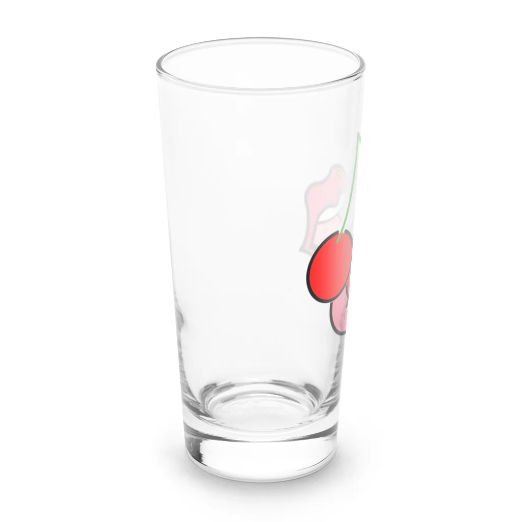 Red CherryのCherry kiss Long Sized Water Glass :left