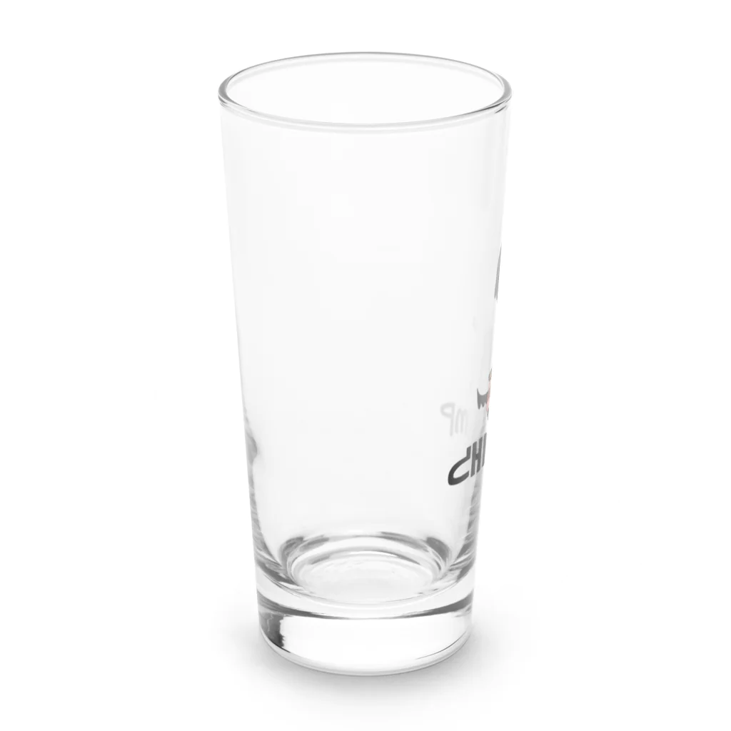 Lumiere du soleilのchill camp dog Long Sized Water Glass :left