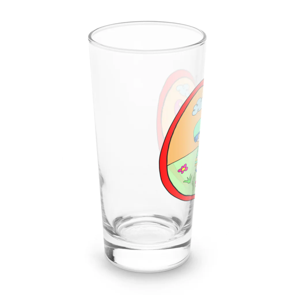 ❤じぇり❤の子供カップルちゃん Long Sized Water Glass :left