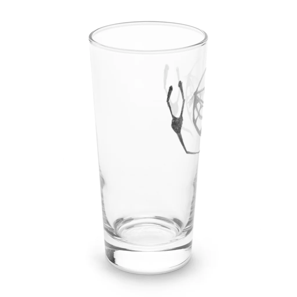 よしりん*ﾟのはじめまして、目玉くんと申します。 Long Sized Water Glass :left