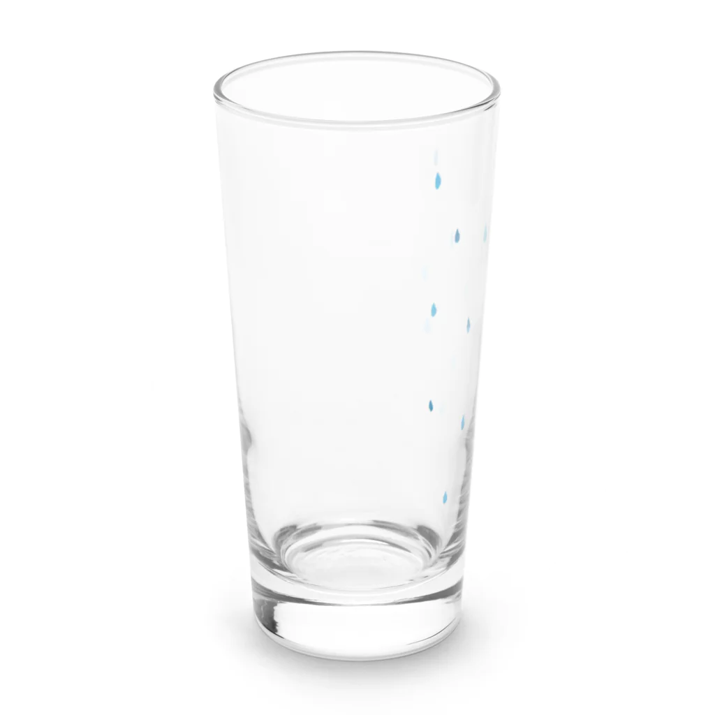 あめおんなのおみせのあめふりのしずく Long Sized Water Glass :left