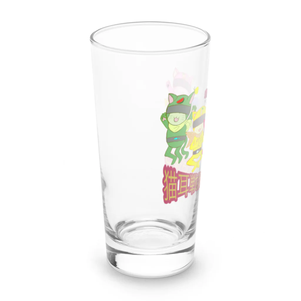 さくらんぼねこの猫耳戦隊革命にゃ〜 Long Sized Water Glass :left