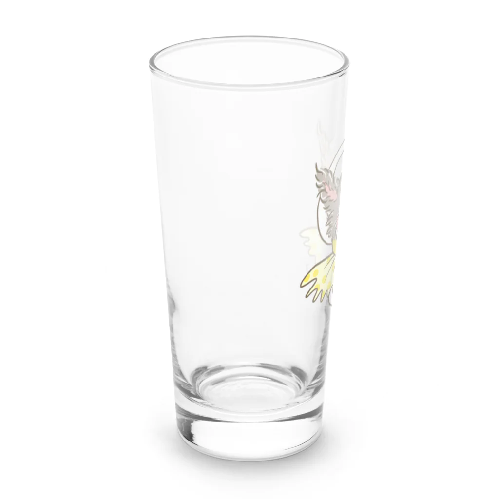 GORGO♡のモジャ♡バレリーナ Long Sized Water Glass :left