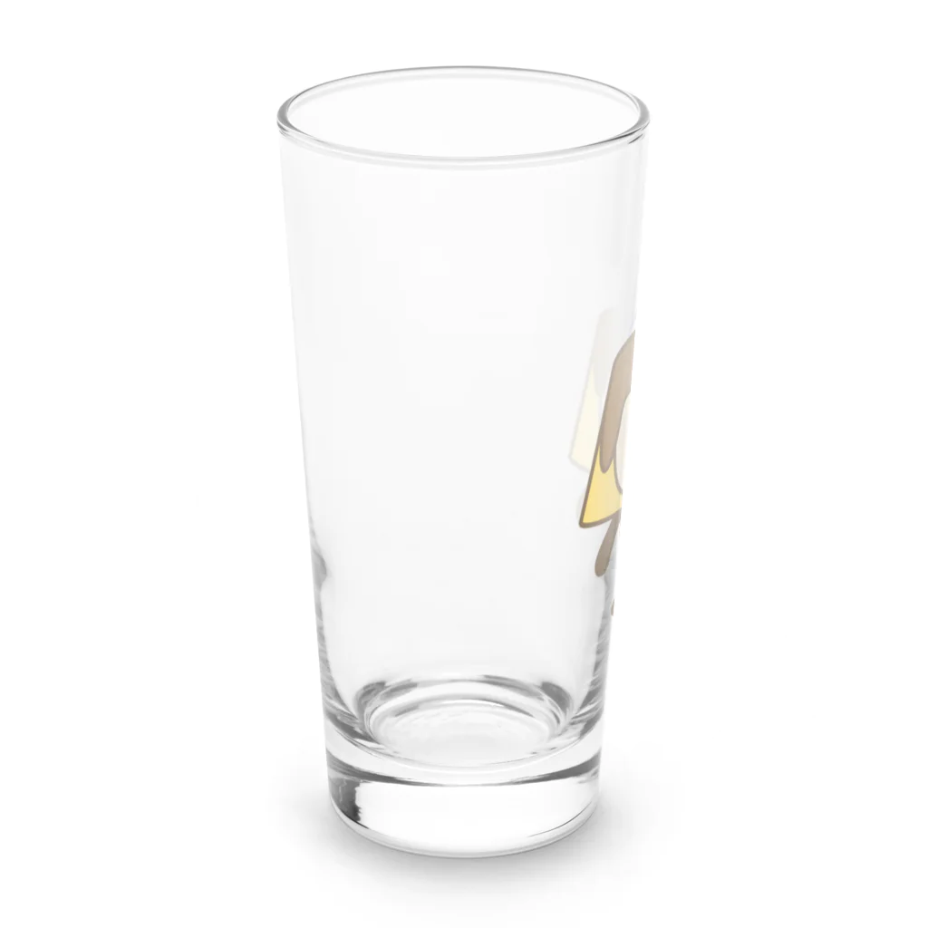 ヨープキャンが気になったのプリンっ子 Long Sized Water Glass :left