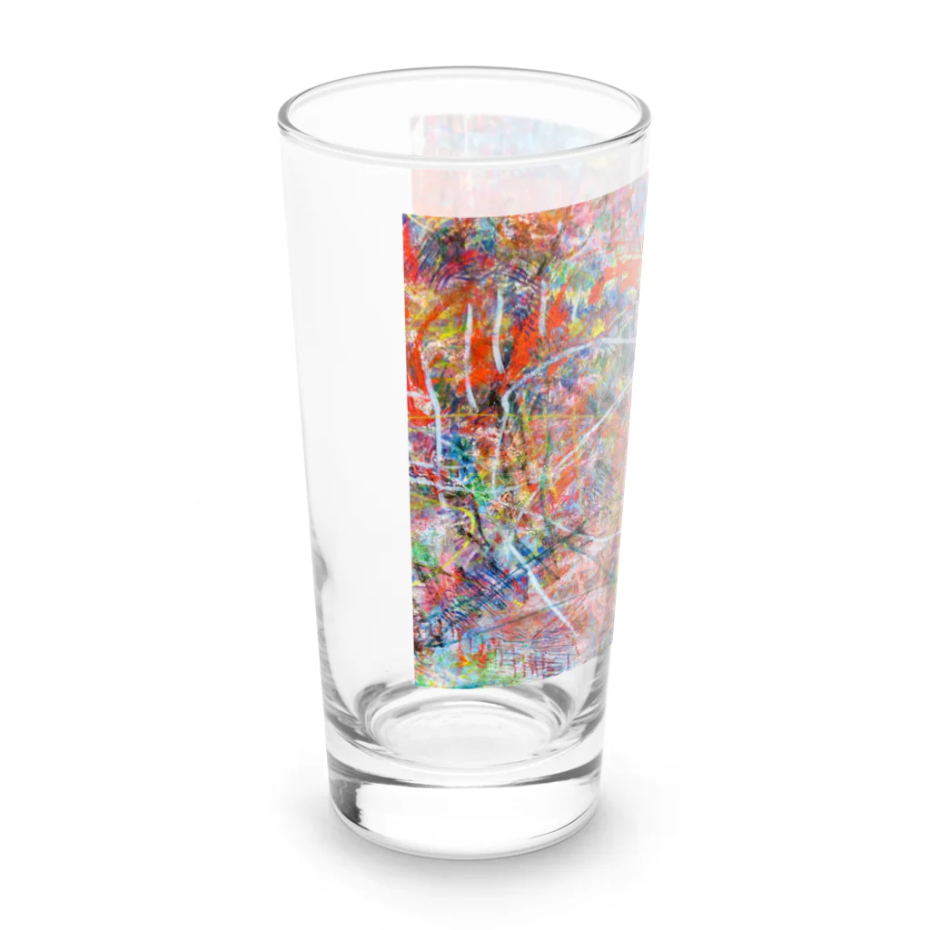 mikoのまつり色 Long Sized Water Glass :left