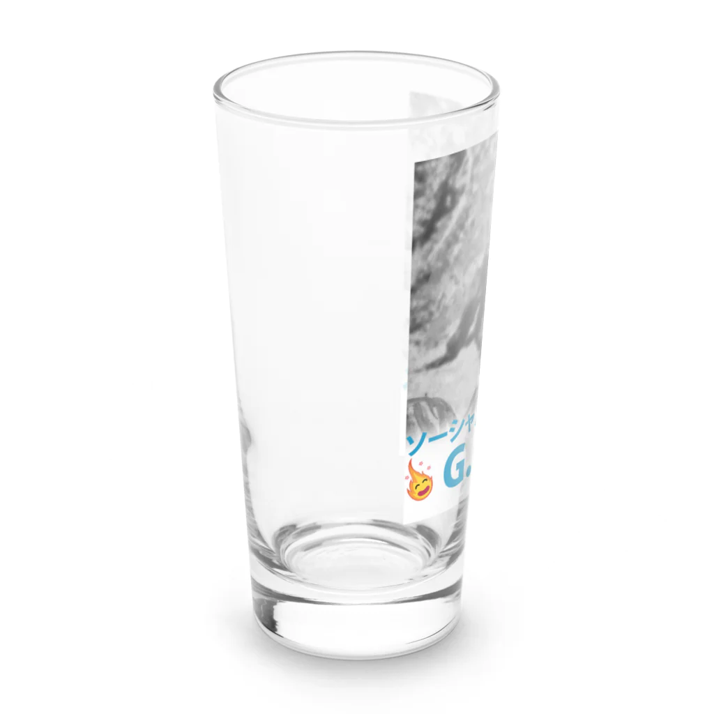 AAアメフトのソーシャルディスタンス Long Sized Water Glass :left