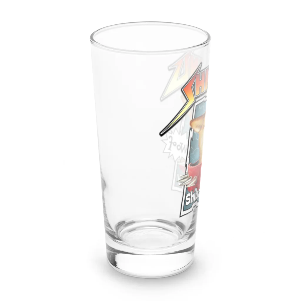 ケロケロワークスのロック柴犬 Long Sized Water Glass :left