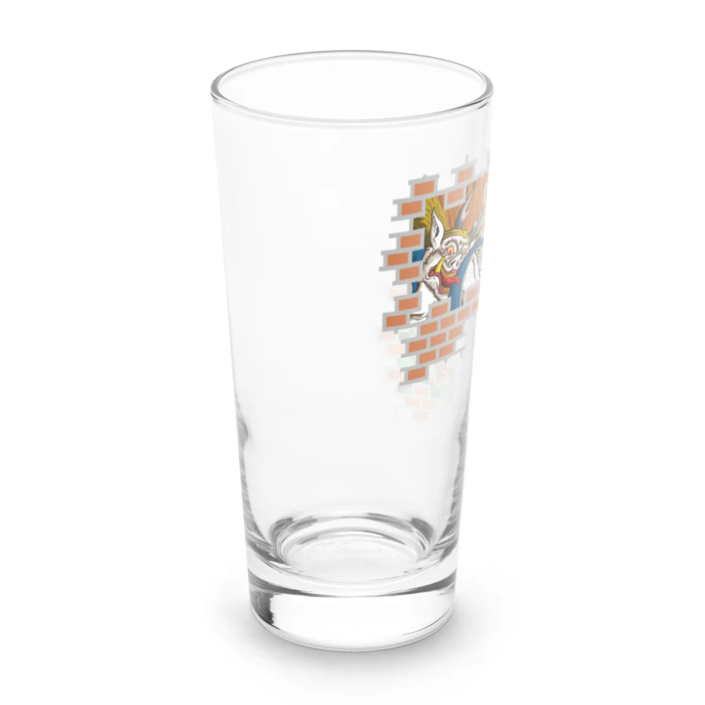 Siderunの館 B2の風神雷神【さいどらん。バージョン】 Long Sized Water Glass :left