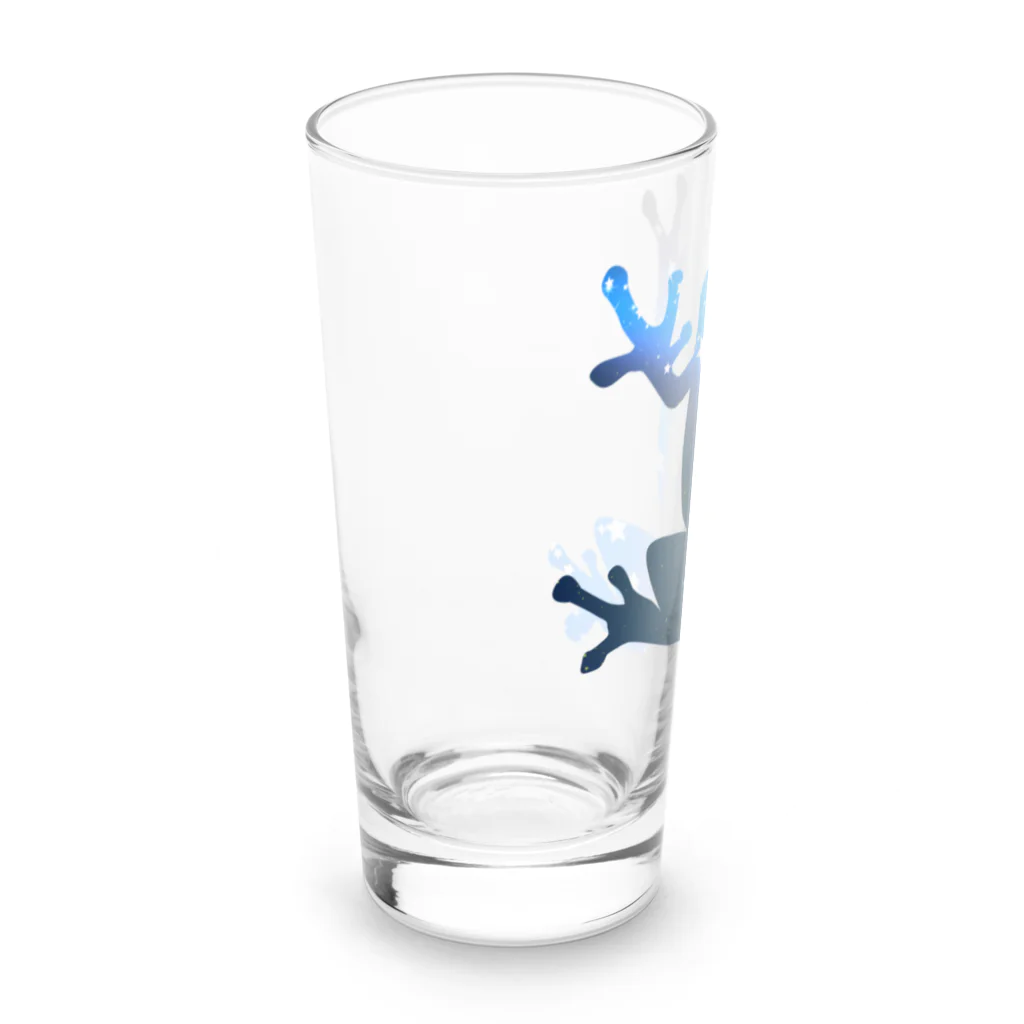 chicodeza by suzuriのスタダーストフロッグ Long Sized Water Glass :left