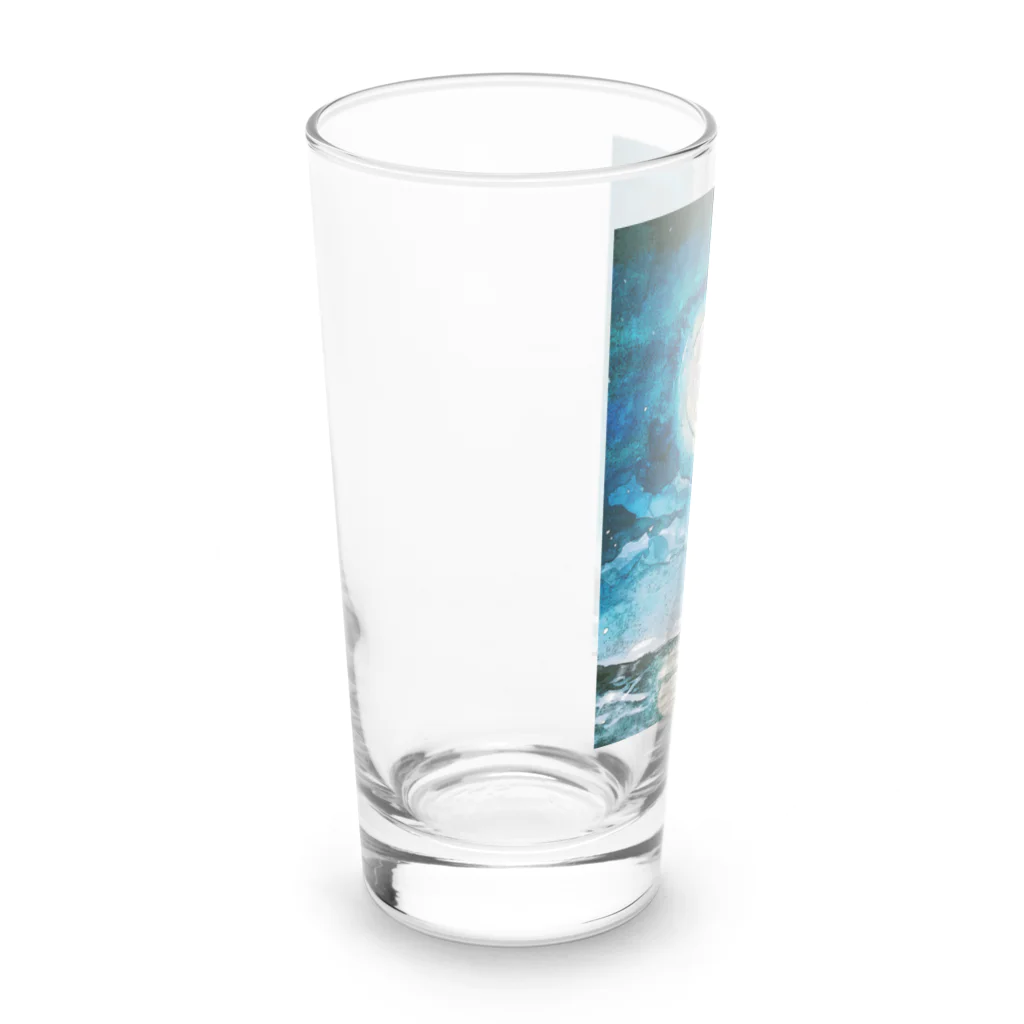 Laugh Rain LaboのWhat world have you seen? Long Sized Water Glass :left